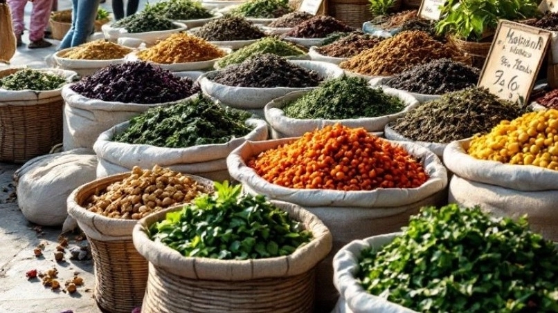 بررسی بازار عمده‌فروشی گیاهان دارویی و عطاری در سنندج