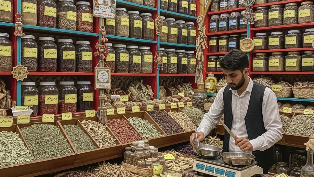 خرید انواع گیاهان دارویی اصل و دمنوش سماق از عطاری گل ختمی در کردستان