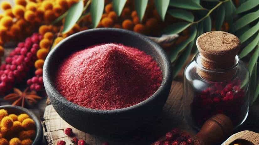 خواص و کاربرد سماق اصل عطاری گل ختمی