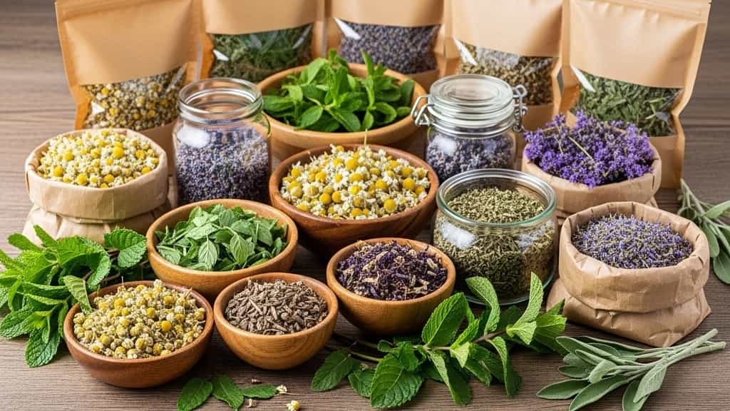 پایین‌ترین قیمت گیاهان دارویی عمده و بسته‌بندی در منطقه کردستان